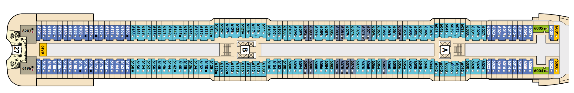 TUI Cruises New Mein Schiff 1 Deck Plans Deck 13.png